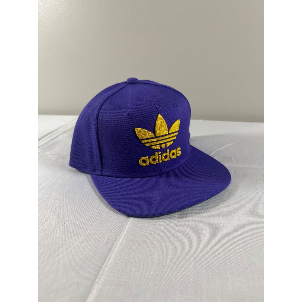 Lakers Gold and Purple Adidas SnapBack